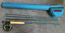 REDINGTON CROSSWATER 9ft 5WT FLY ROD 4 PIECES W/ CASE COMBO