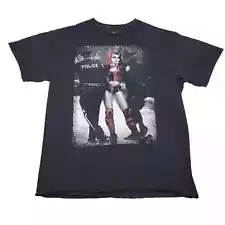 Harley Quinn Shirt Mens Large Black DC Comics Daddys Girl Gotham Batman Adult L