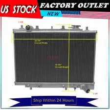 3Rows All Aluminum radiator For Mercury Capri 1.6L 1991-1994 AT/MT (For: 1993 Mercury Capri)