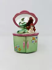 RARE Disney “The Little Mermaid” Ariel Jewelry Box w/Detachable Mirror - READ