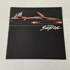 Toyota Celica Supra Sports Car Sales Brochure Catalog Advertising 1983 1984