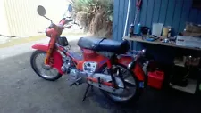 1966 classic 4-cycle Honda CM 91 motor bike for sale