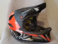 Troy Lee Designs Stage MTB Full Face Helmet - XL/XXL, Glo Red