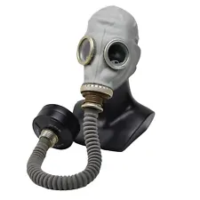 Cold war era Soviet military gas mask GP-5 Grey hose NATO Modern Filter Medium