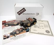 1931 Ford Model A Roadster - Danbury Mint 1/24 Diecast - w/Box Title & Flyer