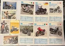 Motorcycles different models - buy single cards. Old collector pictures.