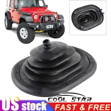 Manual Transmission Gear Shifter Boot Shift Cover For Jeep Wrangler JK 2007-2010 (For: Jeep)