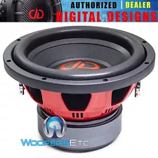 DD AUDIO PSW10a-D4 10" SUB WOOFER 1800W DUAL 4-OHM CAR SUBWOOFER BASS SPEAKER