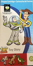 Cricut Cartridge TOY STORY Woody Buzz Light-Year Shapes Complete W/ Overlay