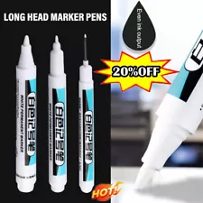 1X White Paint Marker Pen Waterproof Bike Car Tyre Tire Sale Pens Marker 2024