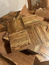 VINTAGE PERMAGRAIN PENNWOOD 12x12 PARQUET RED OAK FLOORING NOS 25 Sq Ft