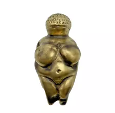 Vintage Venus of Willendorf Bronze Figurine Statue