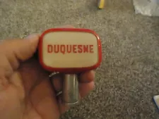 RARE DUQUESNE BEER TAP HANDLE BALL KNOB HUGE TAP SALE READ DESCRIP ANTIQUE NICE