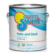 In The Swim Pool Deck Paint Exterior Concrete Coatings for Pool & Patio