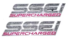 00-05 Pontiac Bonneville SSEi Supercharged—Door Nameplate Emblems, 2pc