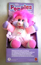 VINTAGE COSTUME POPPLES: BALLERINA (MATTEL, 80´S!) PLUSH, BRAND NEW, OLD STOCK!