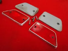 1968 FORD PICKUP TRUCK CAMPER SPECIAL REAR SIDE MARKER LIGHT LENSES F250 68-72?