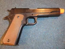 WWII RING'S M1911A1 COLT TRAINING/ MOVIE PROP PISTOL HAS ALL MARKINGS, TOY