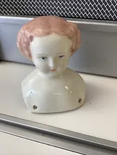 Porcelain Doll Head, 5” Shoulder To Top Of Head