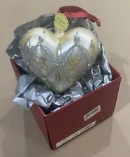 155204 Waterford Lismore Heart Ornament 60th Anniv 2116 of 2500 NONE FOR SALE