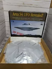 Testors Area S4 UFO Revealed Plastic Spaceship Model Kit