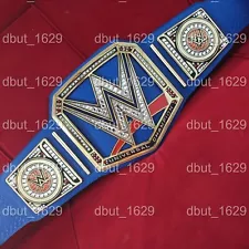 WWE Universal Blue Championship Replica Title Belt 6mm Brass Casting Brand New