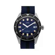 Oris Divers Sixty-Five Auto Steel Mens Watch 01 733 7720 4055-07 5 21 28FC