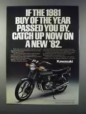 1982 Kawasaki KZ550 Motorcycle Ad - Passed You By