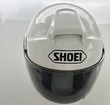 Shoei Neotec Full Face Helmet Size L White Helmet In great condition. READ INFO