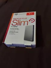 Seagate Backup Plus Slim 1 Tb for MAC Brand New Never Used!