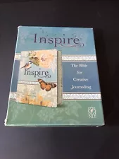 New Living Translation Inspire The Bible For Creative Journaling-New In Box