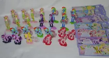 ~*G4 Mini My Little Pony Lot *~ Kinder Surprise Egg Equestria Girls Rainbow Dash