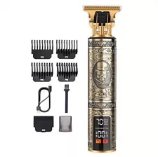 Beard Hair Trimmer for Men Professional Cordless Zero Gapped Edgers Clippers