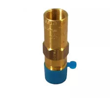 Rego Brass Relief Valve for Cryogenic Gas 1/2" PRV9434T145 145 PSI in Vapor Line