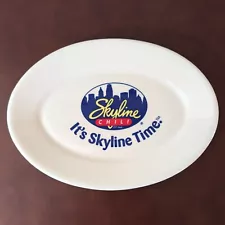 Skyline Chili Plate "It's Skyline Time" Famous Cincinnati Restaurant Vintage