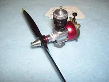 NICE COX .020 MODEL AIRPLANE ENGINE; GOOD COMPRESSION; RAN EXCELLENT ON PRME