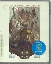 Guillermo Del Toro's Pinocchio (Blu-ray Disc, 2023, Criterion Collection) NEW!