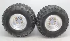 2004 KAWASAKI KFX400 KFX 400 REAR BACK WHEEL RIM PAIR (For: 2004 KFX400)