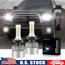 H4 9003 HB2 LED Headlights Bulbs Kit Car & Truck Parts High&Low Beam 6000K White (For: Honda Element)