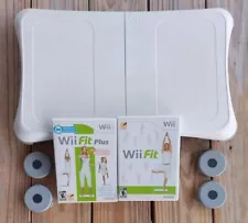 Wii Balance Board For Wii Console with Wii Fit & Wii Fit Plus