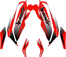 graphics decals kit sticker set watercraft vinyl SEA DOO SPARK TRIXX for 2up 3up