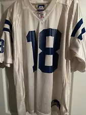 #18 Manning Jersey Rebook Size Large