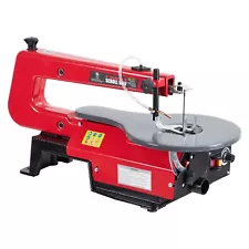 16 in Variable Speed Scroll Saw w/Adjustable Tilting Work Table for Woodworking