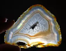 Rainbow Iris Agate Slice Indonesia