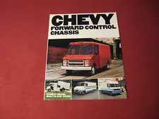 1977 Chevy Parcel Van Pickup Truck Sales Brochure Booklet Catalog Old Original