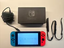 Nintendo Switch 32GB Gray Console with Neon Red and Neon Blue Joy-Con