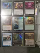 Magic the gathering cards, Selling trade binder for cash, price negotiable