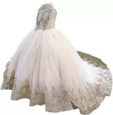 WDE girls pageant flower girl dress