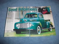 1950 Ford F-1 Restored to Original Article "Good Intentions"