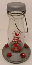 More Birds 18 Oz. Jersey Glass Hummingbird Feeder